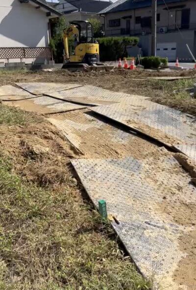 青山 分譲地乗り入れ完了のお知らせ | 新たな仕入れ用地です。