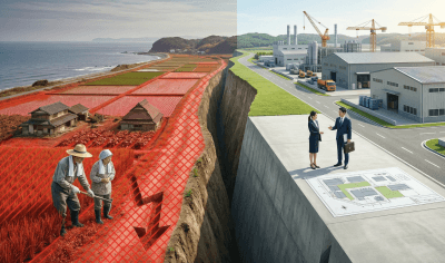 低地農地と高台工場用地の評価差 | 不動産相続・売却の専門コラム